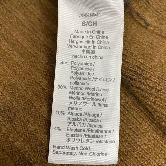 Madewell Tigerized Cameron Ribbed Cardigan Sweater in Coziest Yarn - Picture 12 of 12